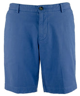 Hugo Boss Men's Slice Stretch Flat Front Shorts 32 R Med Blue